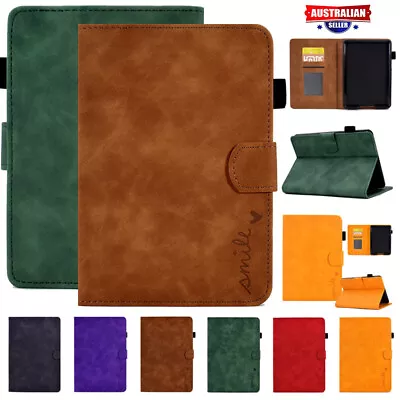 For Kindle Paperwhite 1 2 3 4 5/6/7/10/11th Gen Retro Leather Smart Case Cover • $15.67