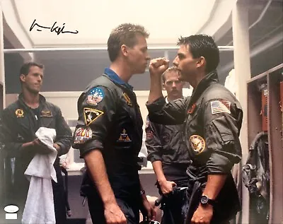 $24.50 • Buy Val Kilmer Autographed Signed 16x20 Photo Top Gun JSA COA Batman Forever