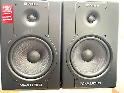 M-Audio BX8a Deluxe Studio Monitors ( Pairs) • £160