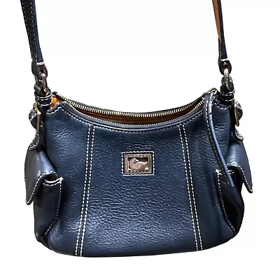 Dooney And Bourke Crossbody Leather Vintage 2 Side Pockets. Excellent Condition • $48