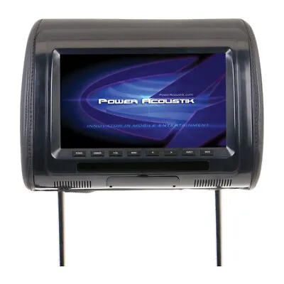 Power Acoustik H-91cc 9  9 Inch Lcd Universal Headrest Monitor Ir Fm Transmitter • $129.99
