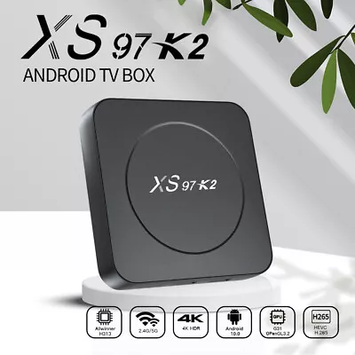 Android 10.0 TV Box Quad Core HDMI 2.0 4K Media Stream Player Mini PC Dual WiFi • $36.09