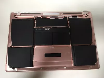 Apple MacBook Retina 12  A1534 2016 Bottom CASE Base Battery A1705 Rose Gold • $68.88