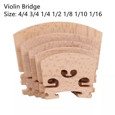 Gear 4/4 Ard Bridge Violin Bridge 1/10 1/16 1/2 1/4 Musical Instruments • $5.71