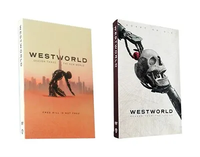 Westworld The Complete Seasons 3 & 4 ( DVD 6-Disc Set ) Brand New & Sealed • $13.88