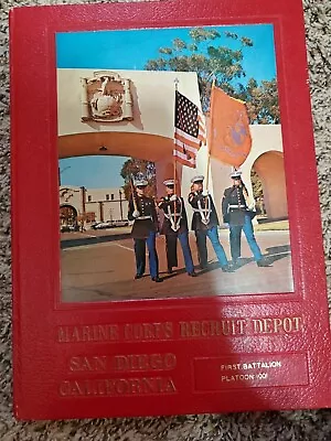 MARINE CORPS RECRUIT DEPOT San Diego 1st Battalion Platoon 1001 1975/1976  • $18