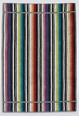 MISSONI HOME 'Barnaby' Striped Luxury Designer Bath Sheet Spa Towel 59 X39  NIP! • $195