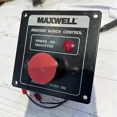 Maxwell Anchor Winch Control Power On Indicator • $40