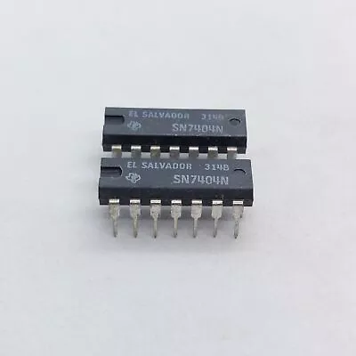 SN7404N TI INTEGRATED CIRCUIT X2pcs • £1.95