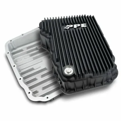 $323.99 • Buy PPE 68RFE Black Transmission Pan For 07.5-2021 Dodge Ram 6.7L Cummins Diesel