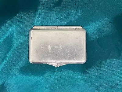 Vintage Tiffany & Co. Sterling Silver Engraved Pill Box • $100