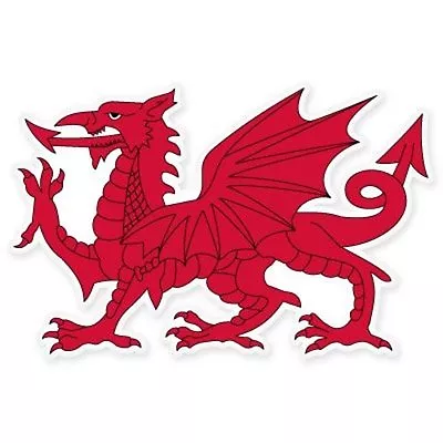 Welsh Dragon Car Vinyl Sticker - SELECT SIZE • $4.29