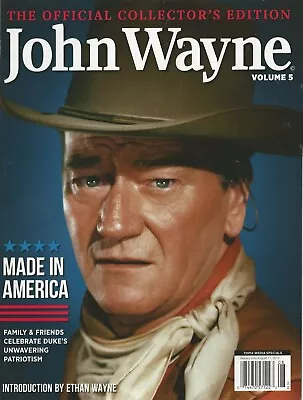 Official Collector's Edition John Wayne Volume 5 Made In America  NEW No Label • $24.95