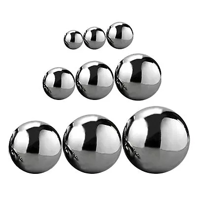 1PCS 304 Stainless Steel Hollow Ball Silver Metal Suspended Ceiling Decoration • $6.31