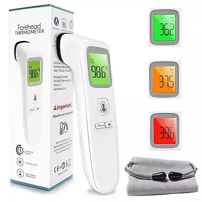 Digital Forehead Thermometer Non-Touch For Children Baby Parents Infrared Sens • $45.99