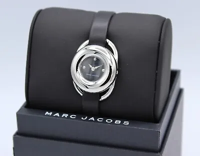 New Authentic Marc Jacobs Jerrie Black Silver Women's Ladies Mj1445 Watch • $99.99