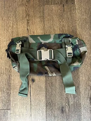 USGI MOLLE II Woodland M81 Camo Waist Pack #4 Used Surplus + FREE SHIPPING!!! • $49.99