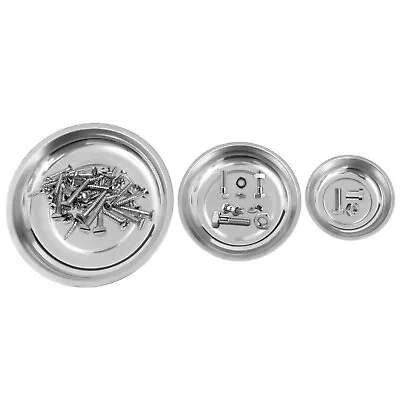 3PCS Magnet Tray Magnetic Parts Holder Dish Organizer Bolts Collector 3 /4 /6  • $9.17