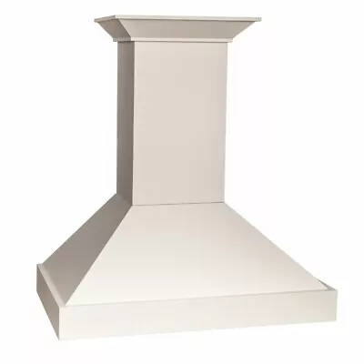 Zline 36  New Designer Wall Range Hood Cottage White Wood Kbtt-36 • $949