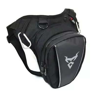 GREY Motocentric Motorbike Leg Bag - Waist Bag Drop Bag • $22.49