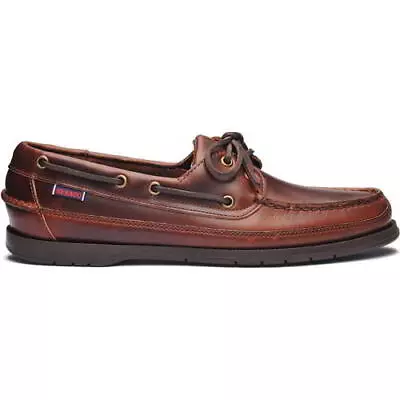 £104.99 • Buy Sebago Schooner Mens Vintage Leather Boat Deck Shoes Size 8-12