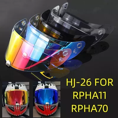 Motorcycle Helmet Visor For HJC RPHA11 RPHA70 HJ-26 Lens Anti-UV Night Vision • $17.25