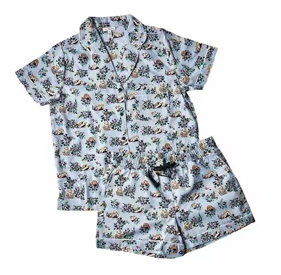 Vera Bradley Women’s Hedgehog Wild Cotton Poplin Pajamas Top Shorts XS NWT* 3 • $40