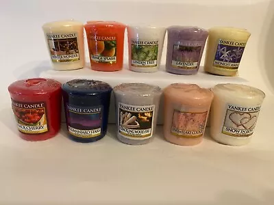 Ten Yankee Candle (old Logo) Samplers/Votives (S78) • £0.99