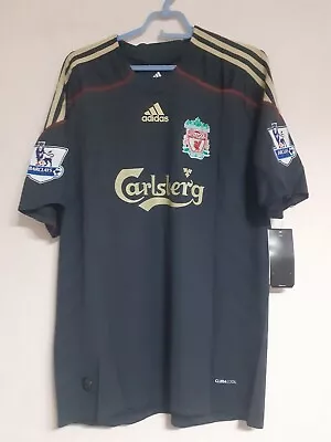 Liverpool Letto 33  Black Away Shirt Xl Or M Adidas Bnwt Camiseta Panathinaikos • £42