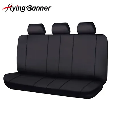 $32.99 • Buy Rear Car Seat Covers Universal Split 40/60 50/50 60/40 Polyester With Zippers
