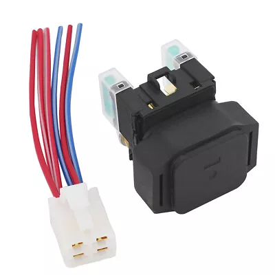 Starter Relay Solenoid + Plug For Yamaha YFZ450 YFZ45 2004 2005 2006 2007 2008 • $11.99