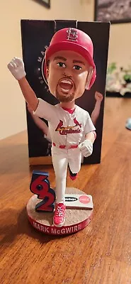 Mark McGwire 2018 St. Louis Cardinal 62nd Home Run 20yr Anniversary Bobblehead • $49.99