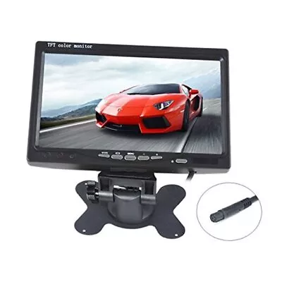 7 Inch Tft-LCD Car Monitor 2 Video Input Car Rearview Headrest Monitor DVD VCR  • $49.91