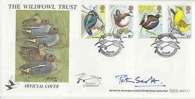£64.99 • Buy 16 Jan 1980 Birds Benham Bocs 17 Signed By Peter Scott First Day Cover Shs