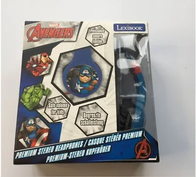 Marvel Avengers Lexibook Stereo Kids Headphones-Brand New • £19.99