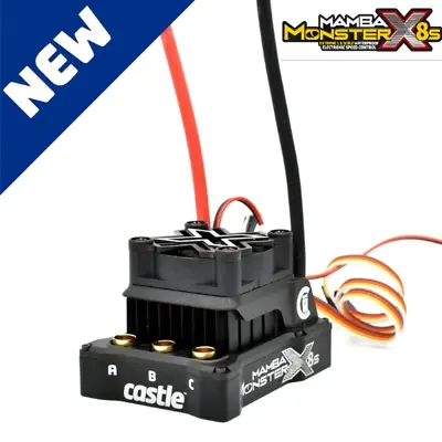 Castle Creations Mamba Monster X 8S 33.6V ESC / Speed Control • $214.95
