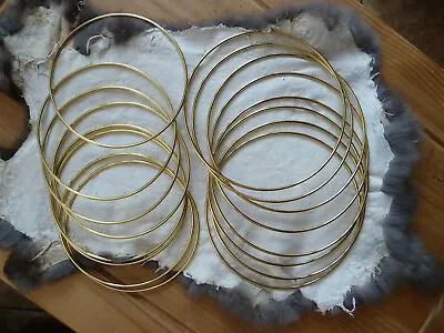 Brass Ring 3  5  Or 6   For Dreamcatcher Macrame Crafting - Christmas Crafts • £1.20