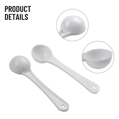 50pcs 1g Plastic Measuring Spoon Set For Food Baking And Medicine Powder • £8.02