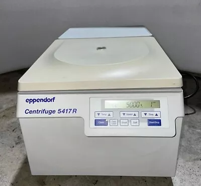 Eppendorf 5417R Refrigerated Centrifuge W/ F 45-30-11 Rotor Manual • $888