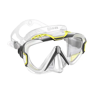 Used Mares Pure Wire Scuba Mask - Yellow / Clear • $49.95