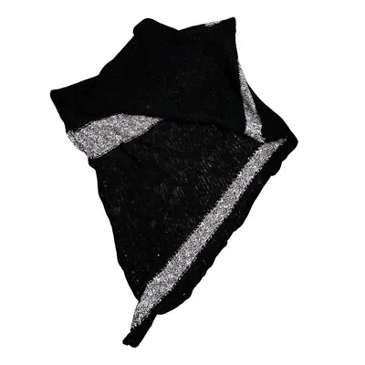 Vintage Women's Knit Snood Scarf Cowl Neck Asymmetrical • $10.50