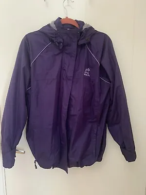 Target Dry Size 16 Purple Polyester Rain Jachet • £13.30