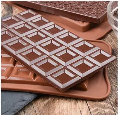£2.99 • Buy Silicone Chocolate Whole Bar Mould