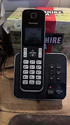 Panasonic KX-TGJ420EB Cordless DECT Telephone With Answer Machine - Single... • £3