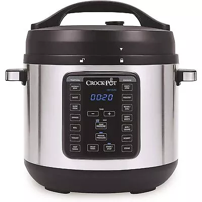 Crock-Pot 8-Quart Multi-Use XL Express Crock Programmable Slow Cooker &Pressure  • $80