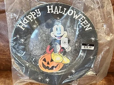 NEW Pottery Barn Kids Disney Mickey Mouse Halloween Melamine Charger Plate • $24.95