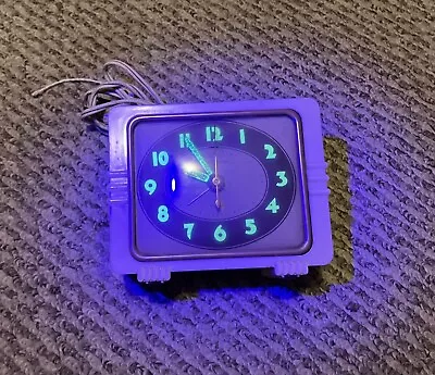 Vintage Radium Alarm Clock GE Model 7H118 • $20