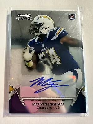 K92394 - 2012 Bowman Sterling #AU82 Melvin Ingram Auto • $6