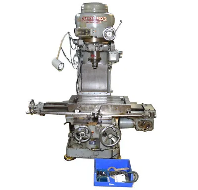 Kearney & Trecker Milwaukee 2D Vertical Rotary-Head Mill Auto-Feed Quill *VIDEO* • $9999.99