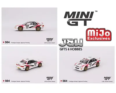 Mini GT Subaru Impreza WRC98 1999 Rally Tour De Corse #22 MGT00564 1/64 • $13.99